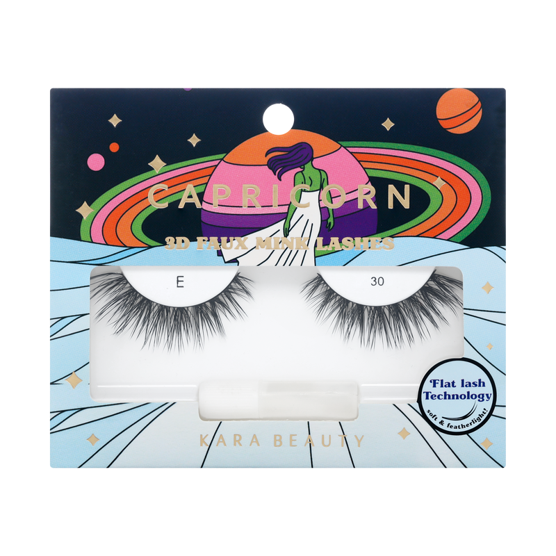 ZODIAC 3D Faux Mink Flat/Cashmere False Eyelashes