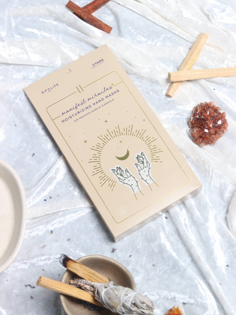 Manifest Miracles Moisturizing Hand Masks  - 2 Pairs