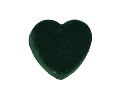 black heart shaped bath bomb
