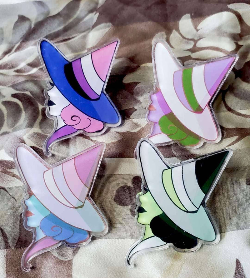 Pride Witches - Acrylic Pins